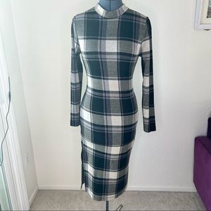 Long sleeve sweater dress